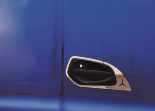 Mercedes Actros MP4 / MP5 inox ajtókilincs keret párban