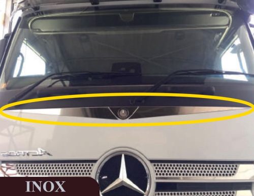 Mercedes Actros MP4 inox embléma dísz