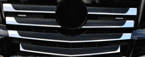 Mercedes Actros MP4 inox hűtőrács dísz szett keskeny fülke