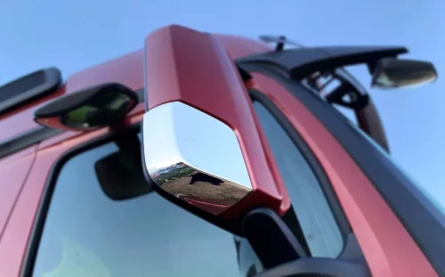 Mercedes Actros MP4 inox holttér tükör dísz párban