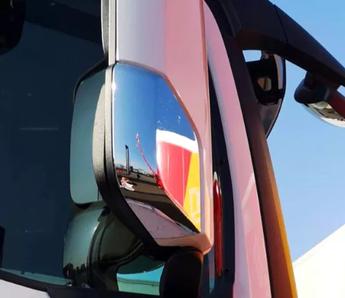 Mercedes Actros MP4 inox holttér tükör dísz párban