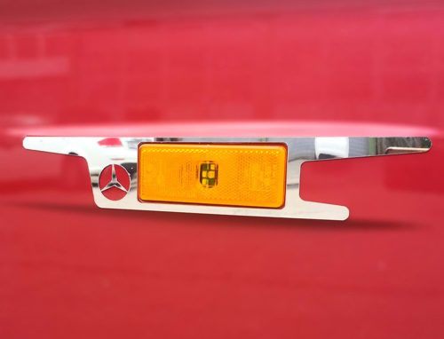 Mercedes Actros MP4 / MP5 inox oldalindex dísz párban