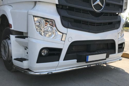 Mercedes Actros MP4 inox lökhárító konzol keskeny fülke
