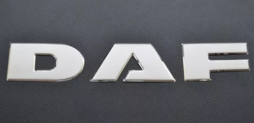 Daf XF106 inox embléma borítás