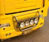 DAF XF95 / XF105 inox front konzol MAGAS