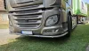 DAF XF 106 inox lökhárító konzol egyrészes