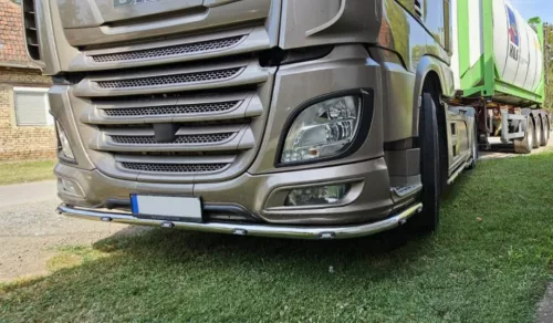 DAF XF 106 inox lökhárító konzol egyrészes