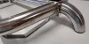 DAF XF95 / XF105 inox front konzol ALACSONY