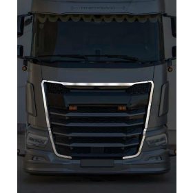 Daf XG inox hűtőrács dísz keret