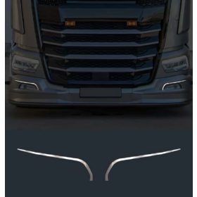 Daf XG inox ködlámpa keret párban