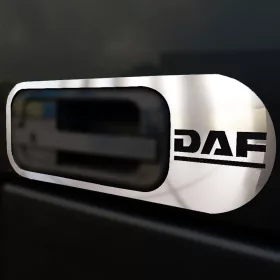 DAF XF / CF inox ajtókilincs dísz párban Kilincsköré