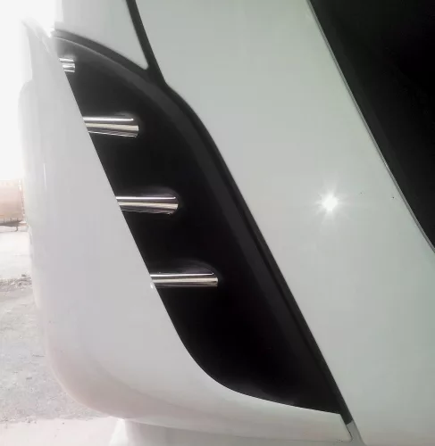 IVECO Stralis Highway inox légbeömlő dísz szett