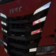 Iveco S-Way inox hűtőrács betét szett
