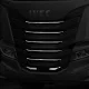 Iveco S-Way inox hűtőrács díszcsík szett