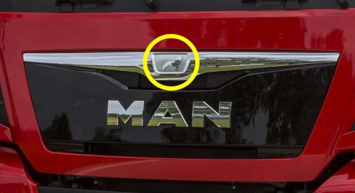 MAN embléma hűtőrácsra (új)
