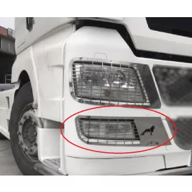 Man TGX inox ködfényszóró rács