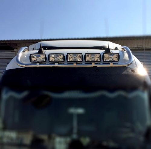 Renault T inox tetőkonzol KESKENY