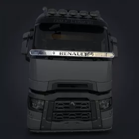 Renault T széria inox díszrács a szélvédő aljára