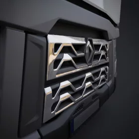 Renault T széria inox hűtőrács dísz szett