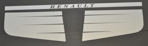 Renault Premium inox lökhárító díszrács szett 3 részes