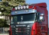 SCANIA inox tetőkonzol RÖVID Highline