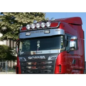SCANIA inox tetőkonzol RÖVID Highline