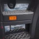 Scania inox lépcső dísz párban