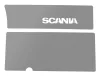Scania inox lépcső dísz párban