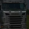 Scania inox díszcsík az ablaktörlők alá