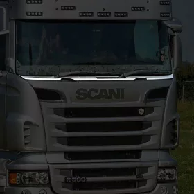 Scania inox díszcsík az ablaktörlők alá