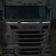 Scania inox díszcsík az ablaktörlők alá