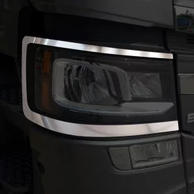 Scania S / R inox dísz a fényszóró köré párban