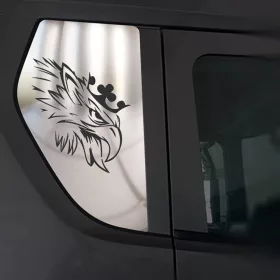 Scania S / R inox ablak dísz párban