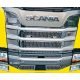 Scania R450 inox hűtőrács szett