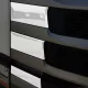 Scania S500 inox hűtőrács dísz szett a bordák közé