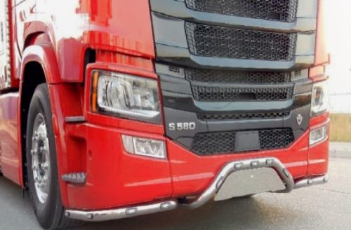 Scania S / R inox lökhárító konzol hajlított