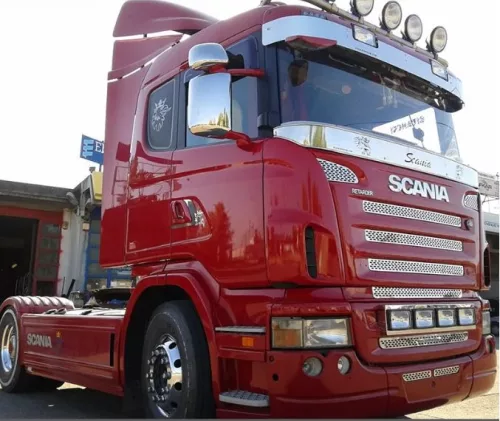 Scania inox tükör borítás szett