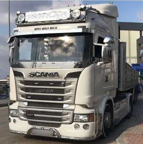Scania inox tükör borítás szett