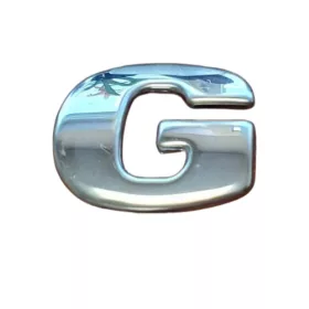 Scaniához inox típusjel G betű nagy