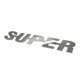 SUPER inox felirat KEREKÍTETT 48cm