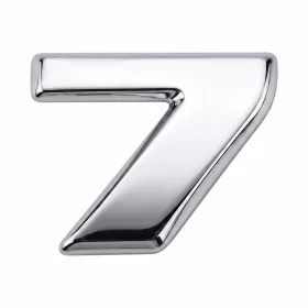 Scaniához inox típusjel 7-es számjegy kicsi