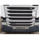 Scania inox lökhárító közép dísz Alacsony