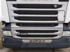 Scania inox lökhárító közép dísz Alacsony