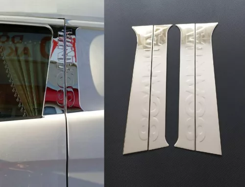Scania inox ajtódísz Dombornyomott