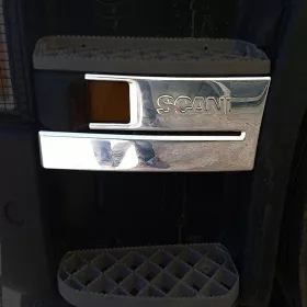 Scania Streamline inox lépcső dísz párban Peremre