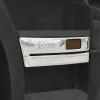 Scania inox lépcső dísz párban Peremre, dombornyomott