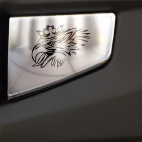 Scania inox hűtőrács dísz párban Griff