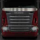 Scania R inox dísz a szélvédő aljára Perforált