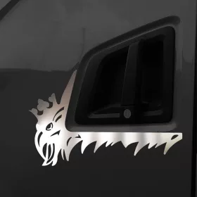 Scania S / R inox ajtókilincs dísz párban Lángnyelves