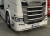 Scania S / R inox lökhárító konzol SZÉLES